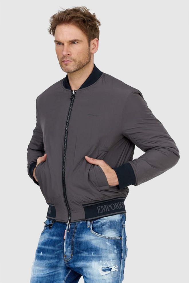 EMPORIO ARMANI Double-sided men's jacket in morocco