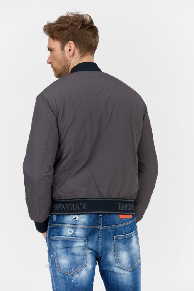 EMPORIO ARMANI Double-sided men's jacket in morocco