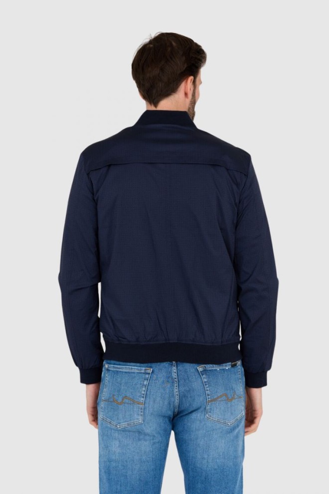 GUESS Windbreaker jacket navy blue