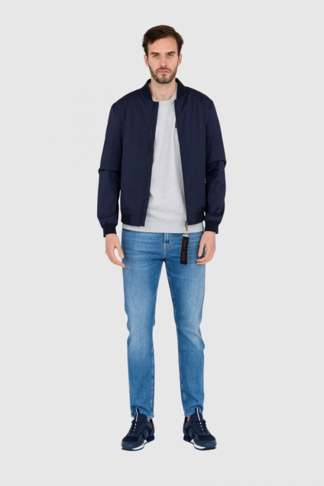 GUESS Jachetă windbreaker albastru marin pentru bărbați