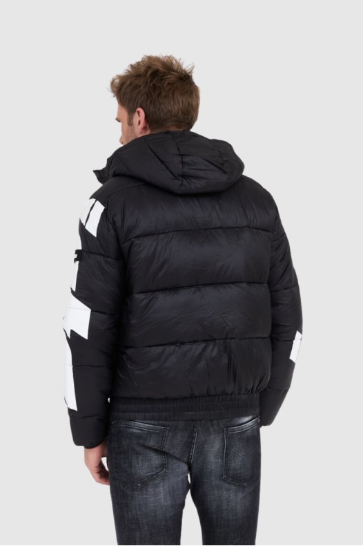 INVICTA Jachetă neagră cu...