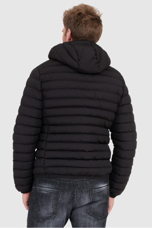 INVICTA Jachetă neagră cu...