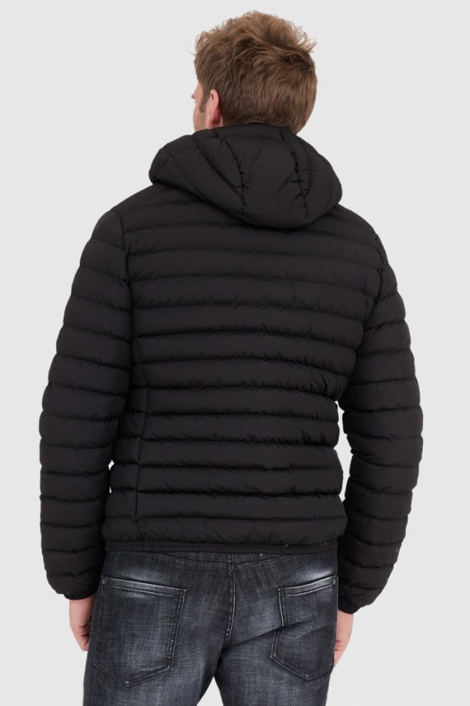 INVICTA Black down jacket with hood