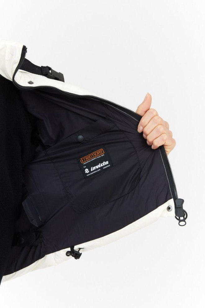 INVICTA Jachetă crem pentru femei Isidore