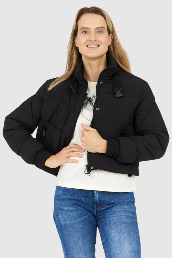 INVICTA Women's black down jacket Isidore