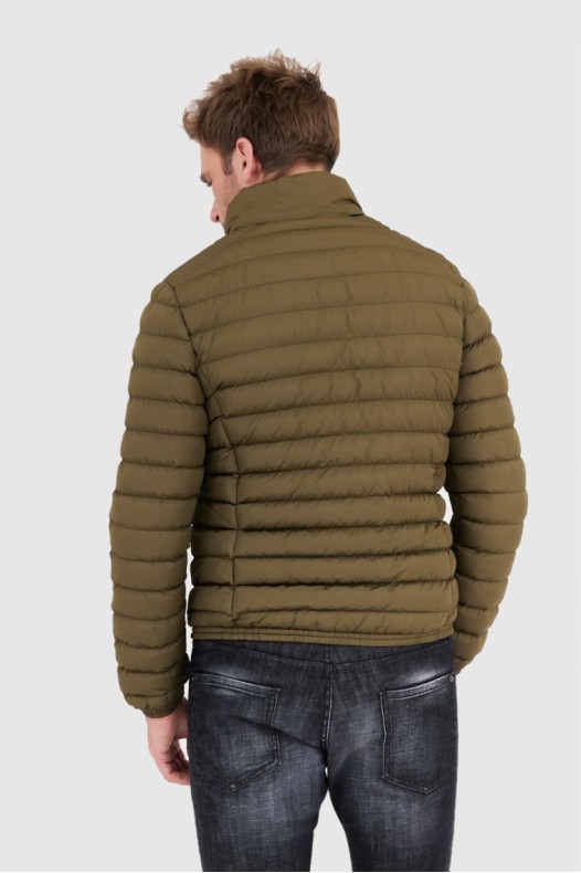 Jachetă de puf verde pentru...