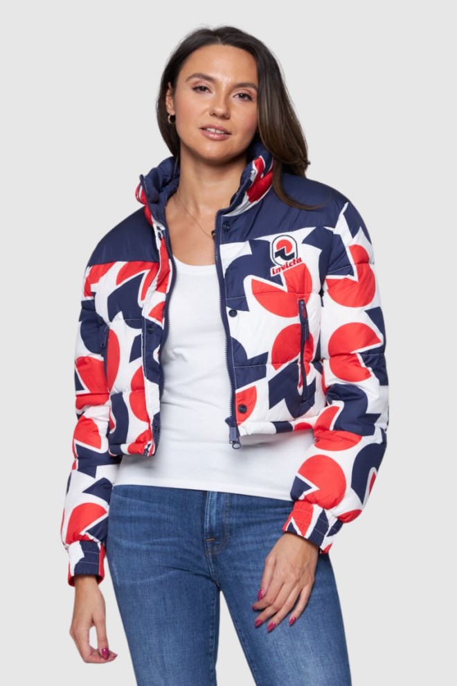 INVICTA Jachetă scurtă cu logo pentru femei