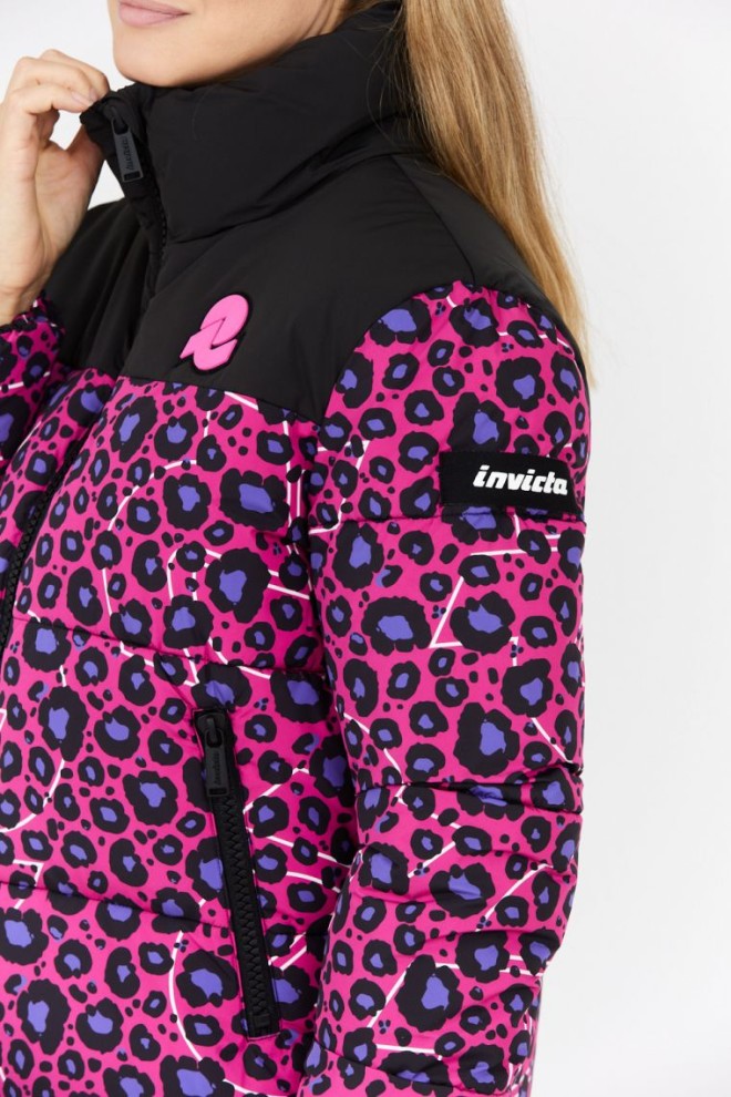 INVICTA Jachetă roz pestriță pentru femei