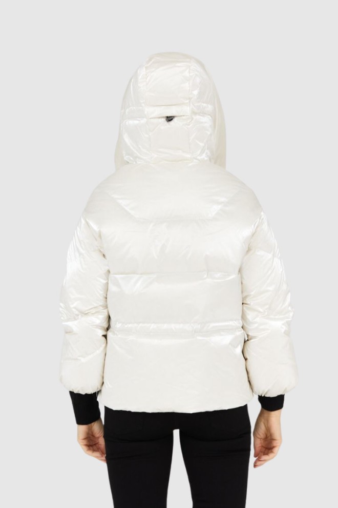 HETREGO Jachetă perlată pentru femei cu glugă Muriel