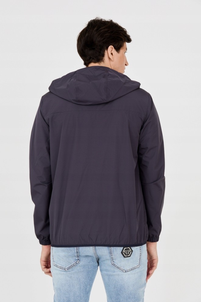 PHILIPP PLEIN Jachetă windbreaker bărbați albastru marin