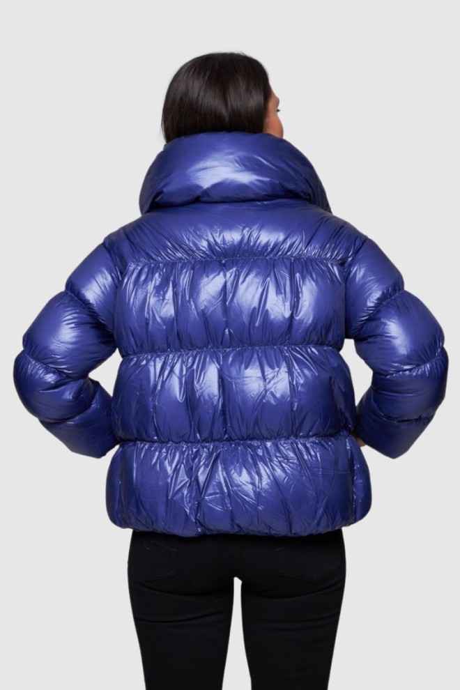 HETREGO Jachetă scurtă bleumarin pentru femei Ila