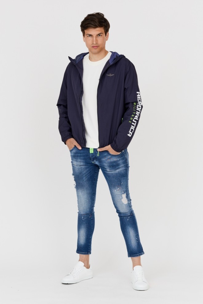 AERONAUTICA MILITARE Jachetă bleumarin pentru bărbați