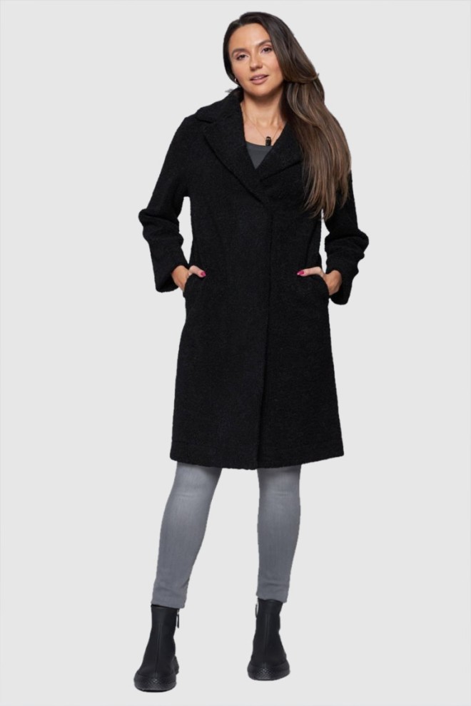 HETREGO Black reversible women's Shannon coat