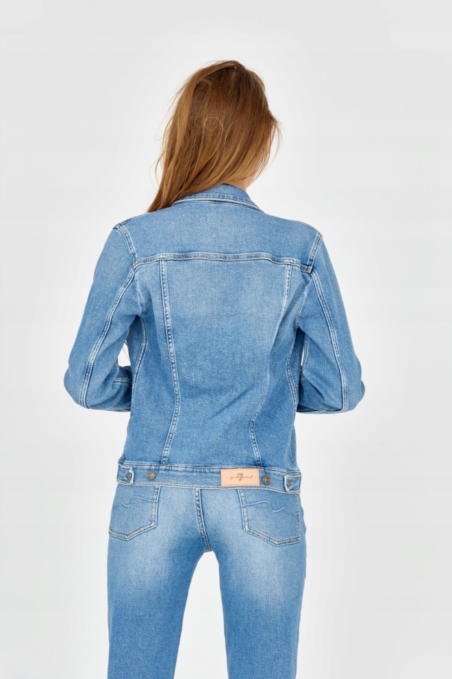 7 FOR ALL MANKIND Jachetă din denim pentru femei
