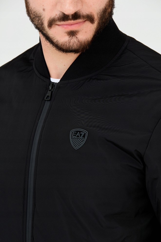 EA7 Black men's bomber jacket