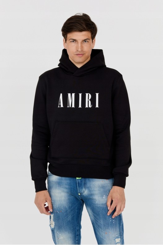 AMIRI Black men's hooded...