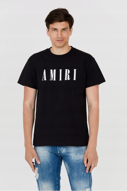 AMIRI Tricou negru pentru...