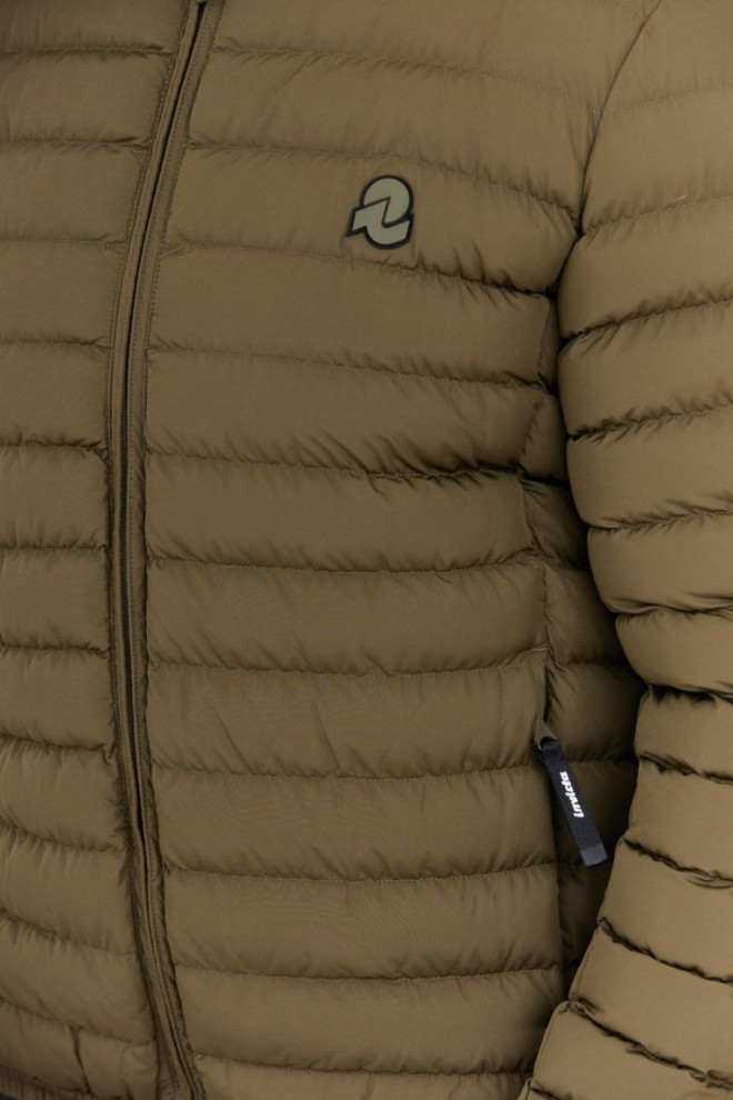 INVICTA Green down jacket with hood