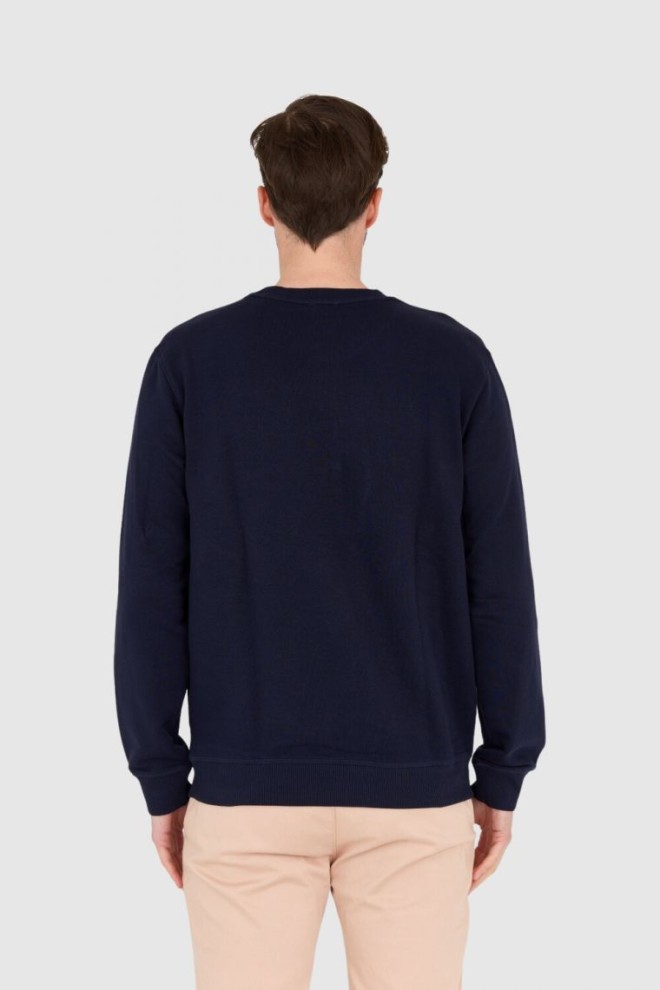 GUESS Navy blue regular fit sweatshirt