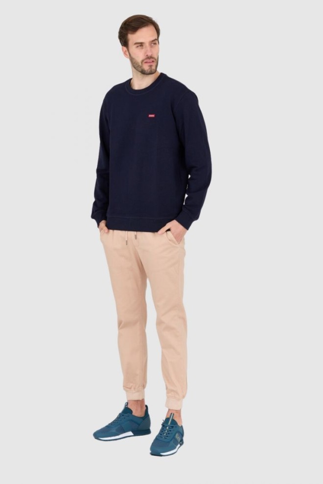 GUESS Navy blue regular fit sweatshirt