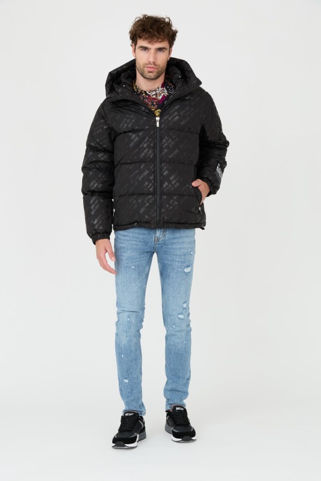 JUST CAVALLI Blugi Super Slim Chain albaștri pentru bărbați