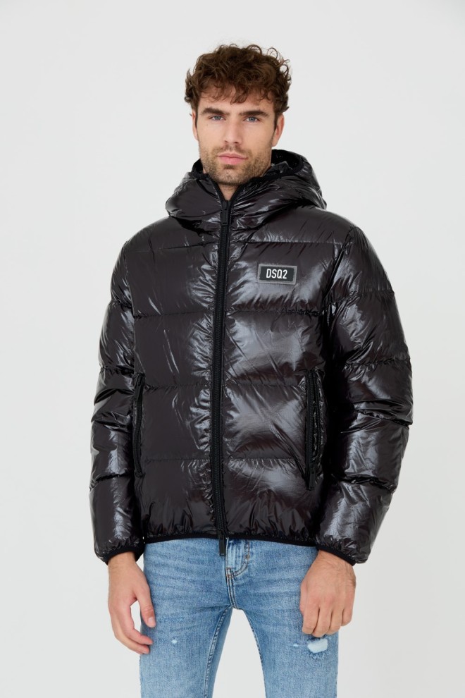 DSQUARED2 Black Puff Kaban Jacket