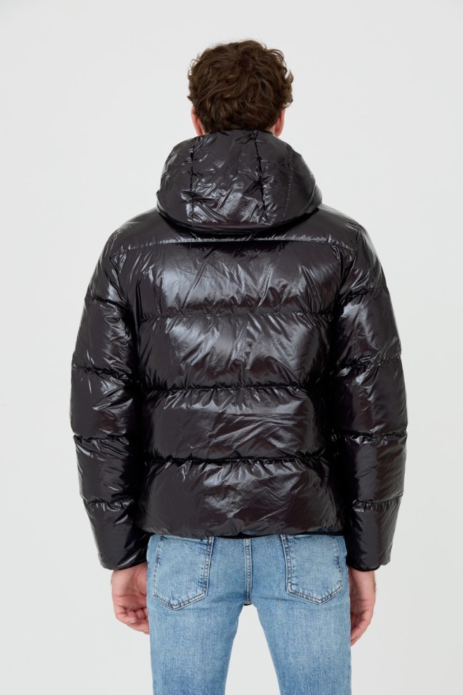 DSQUARED2 Black Puff Kaban Jacket