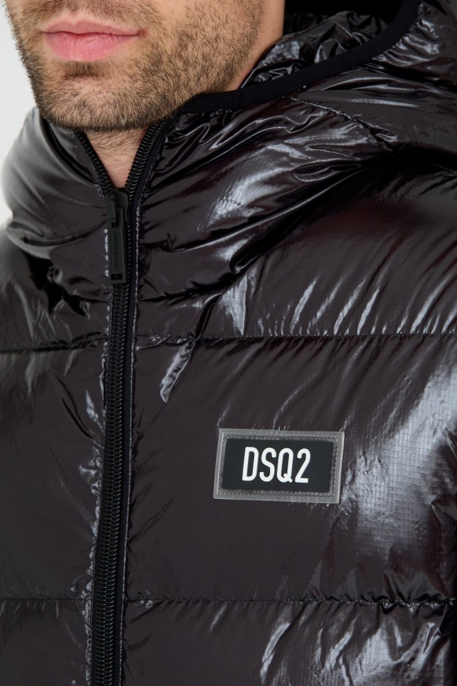 DSQUARED2 Black Puff Kaban Jacket