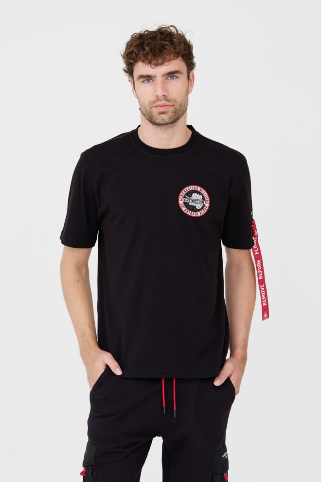 AERONAUTICA MILITARE Black t-shirt