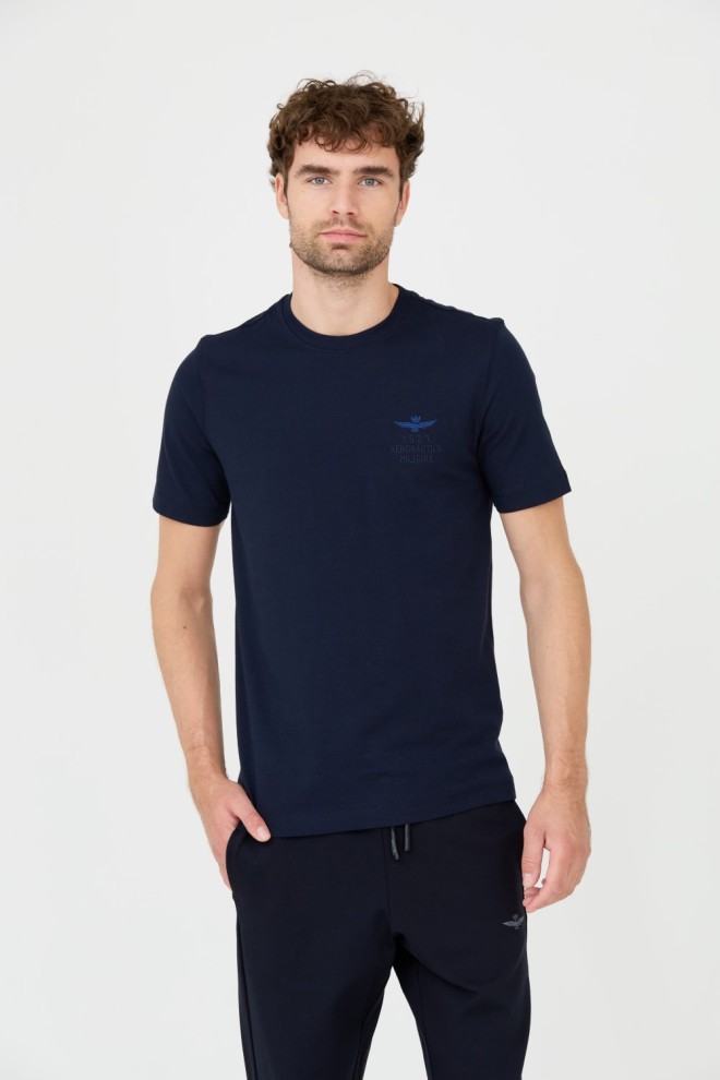 AERONAUTICA MILITARE Navy blue t-shirt