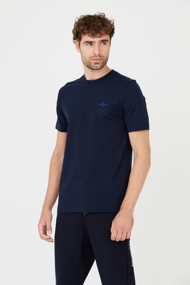 AERONAUTICA MILITARE Navy blue t-shirt