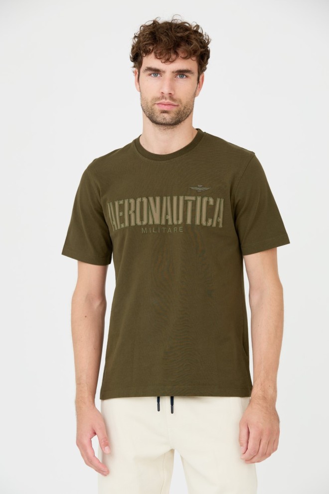 AERONAUTICA MILITARE Green t-shirt