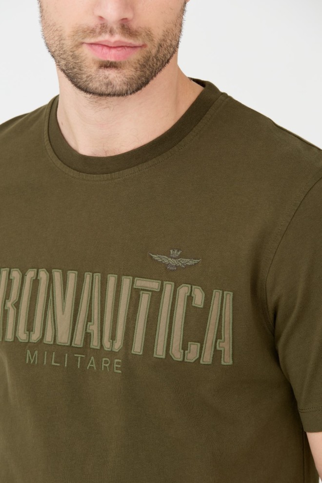 AERONAUTICA MILITARE Green t-shirt