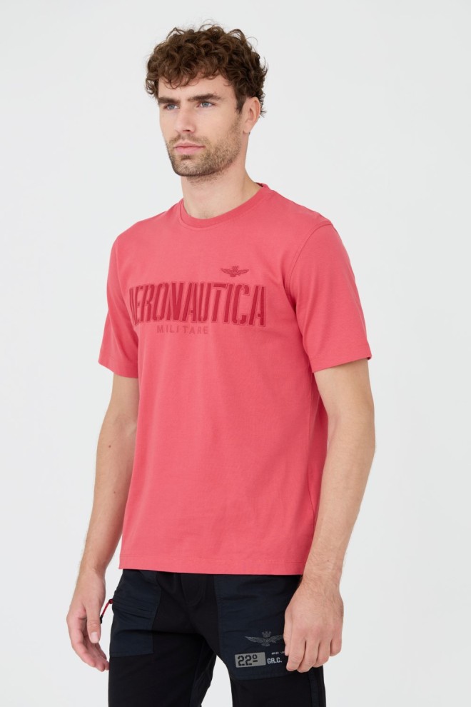 AERONAUTICA MILITARE Pink t-shirt