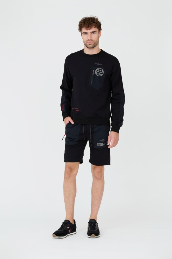 AERONAUTICA MILITARE Black sweatshirt