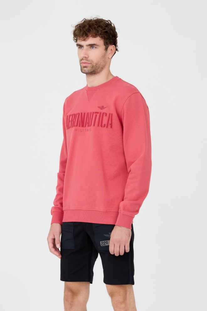 AERONAUTICA MILITARE Pink sweatshirt