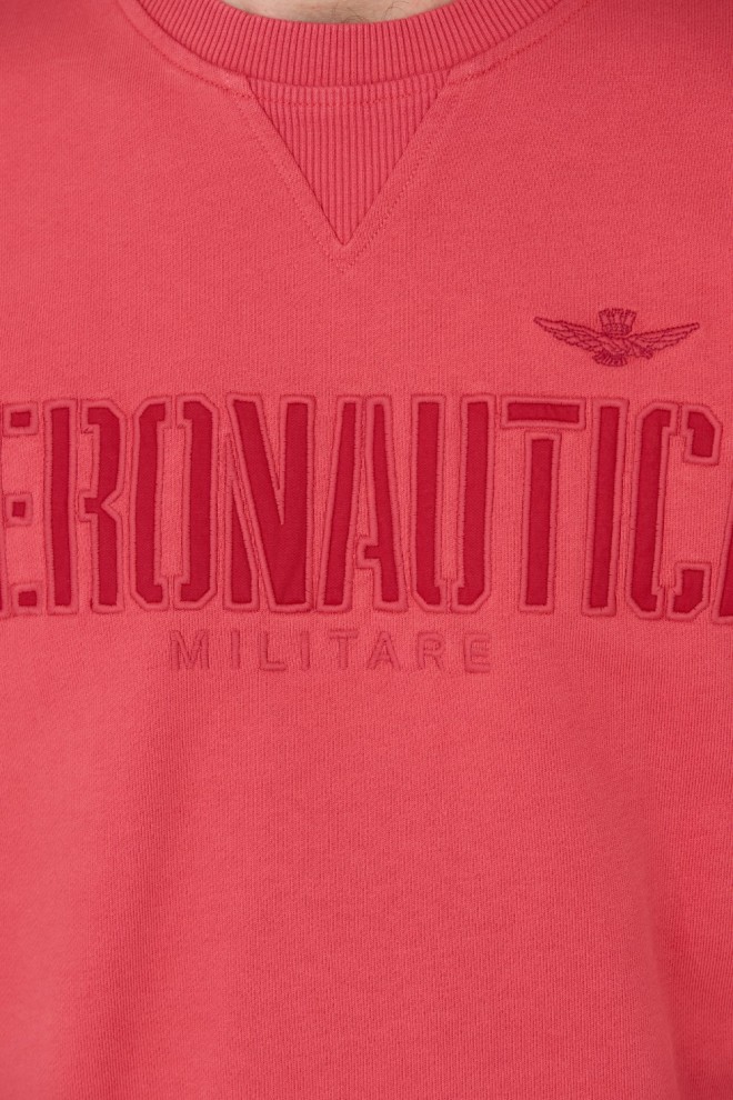 AERONAUTICA MILITARE Pink sweatshirt