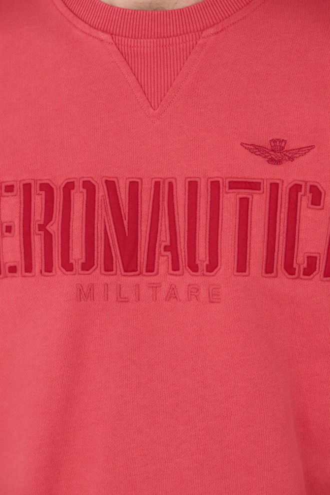 AERONAUTICA MILITARE Tricou roz pentru bărbați