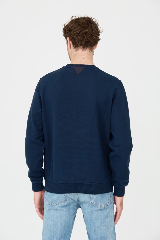 AERONAUTICA MILITARE Men's navy blue sweatshirt