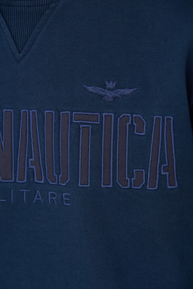 AERONAUTICA MILITARE Navy blue sweatshirt