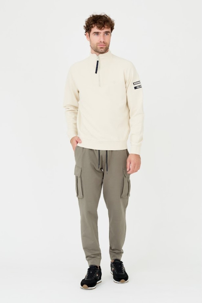 AERONAUTICA MILITARE Beige sweatshirt