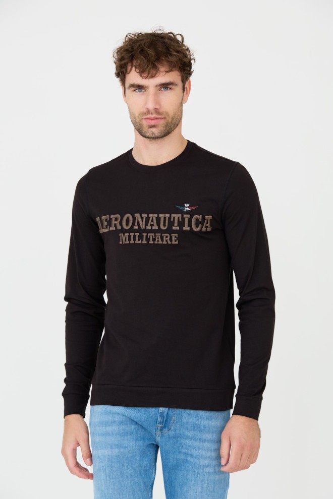 AERONAUTICA MILITARE Black longsleeve