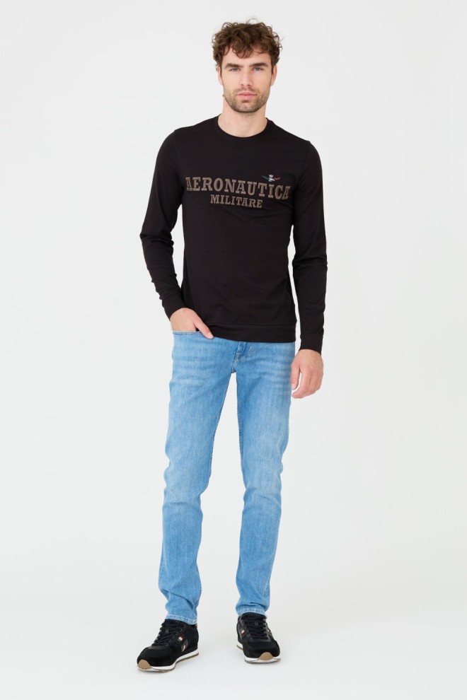 AERONAUTICA MILITARE Black longsleeve