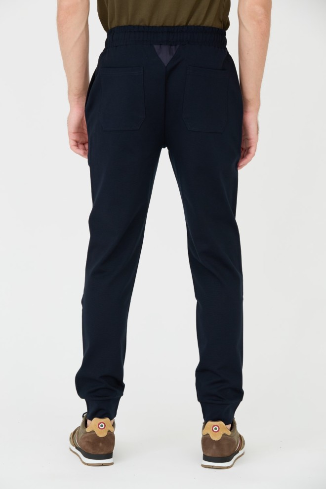 AERONAUTICA MILITARE Navy blue sweatpants