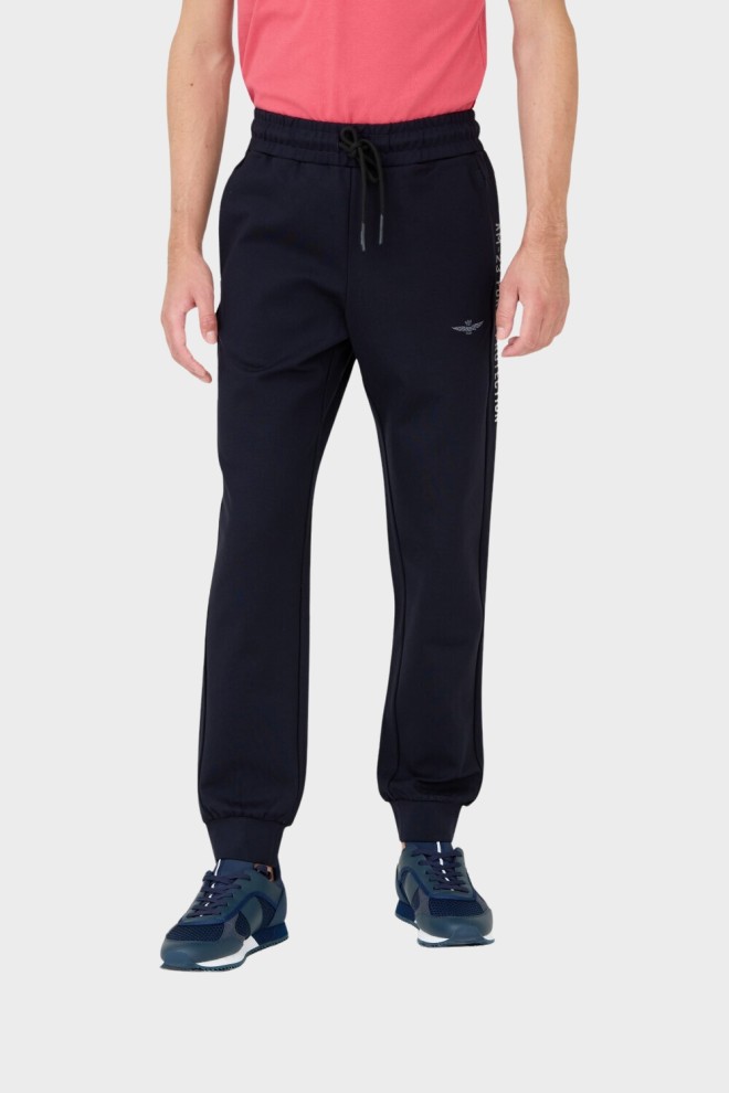 AERONAUTICA MILITARE Navy blue sweatpants