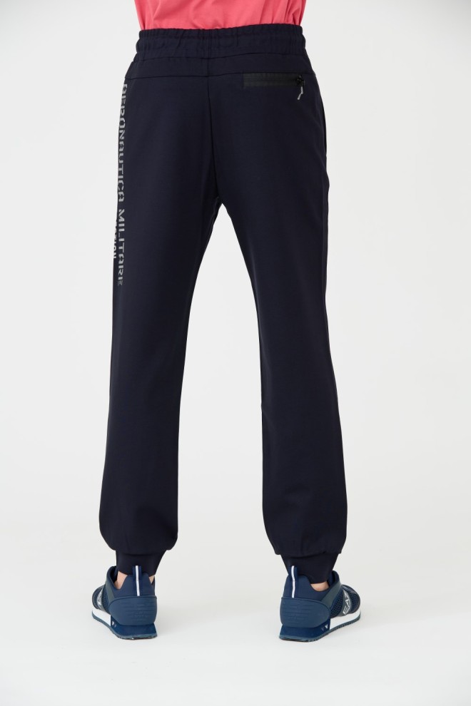 AERONAUTICA MILITARE Navy blue sweatpants