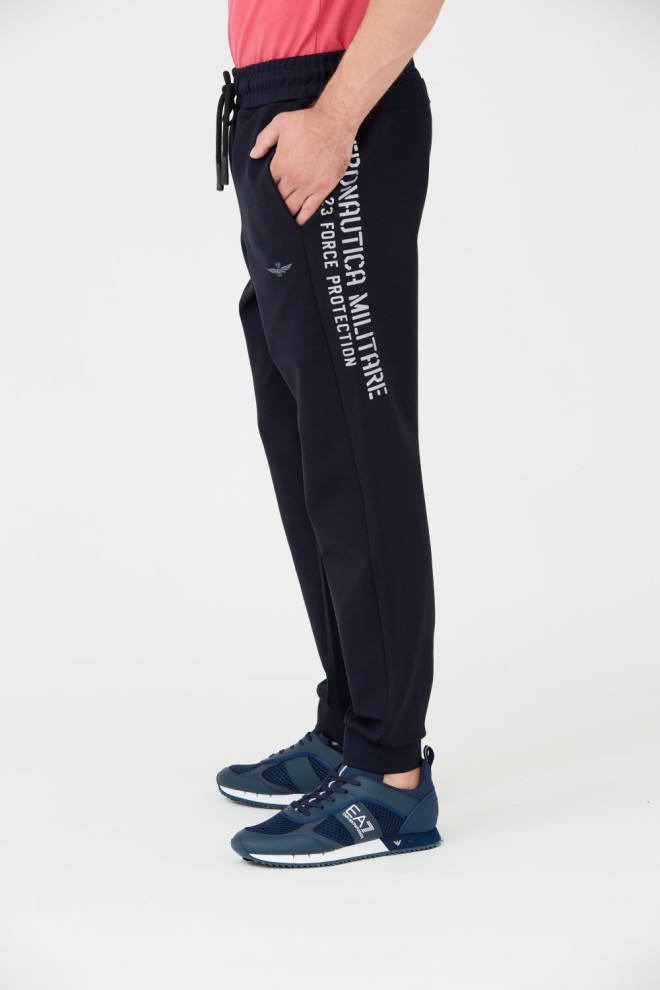 AERONAUTICA MILITARE Navy blue sweatpants