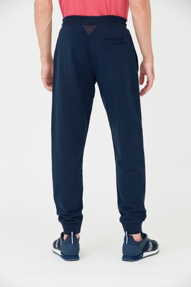 AERONAUTICA MILITARE Navy blue men's sweatpants