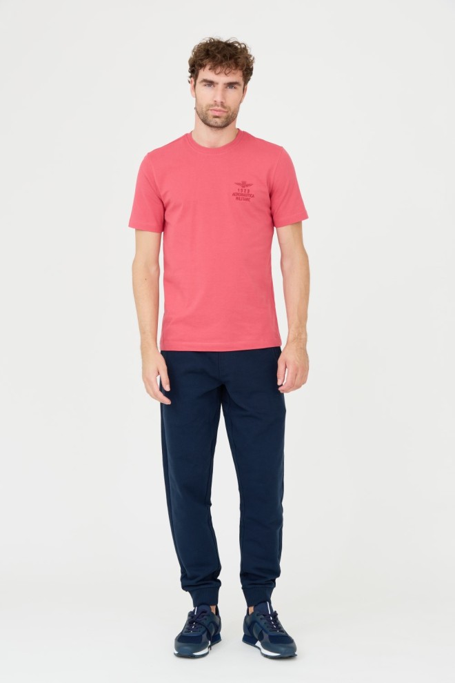 AERONAUTICA MILITARE Navy blue men's sweatpants