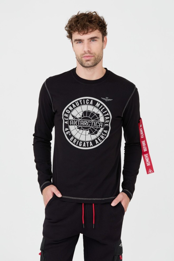 AERONAUTICA MILITARE Black longsleeve